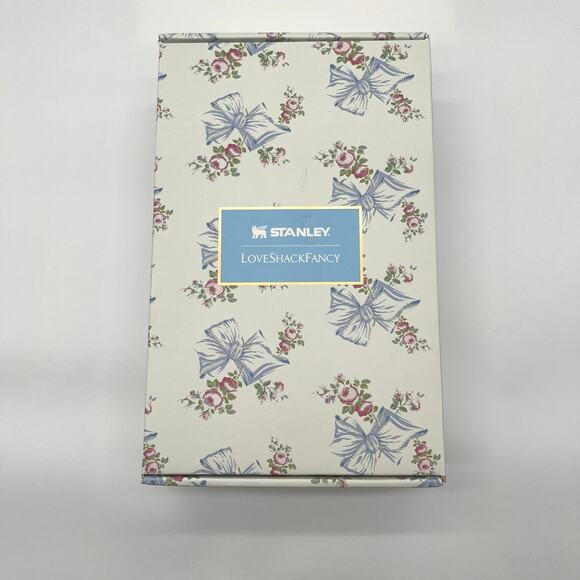 LoveShackFancy Stanley NEW IN BOX Tumbler, Authentic Collectible, 40oz - Picture 4 of 10